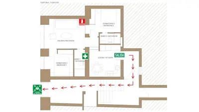 Plano de Stylish Renewed 3min to Gran Via-2B2BT