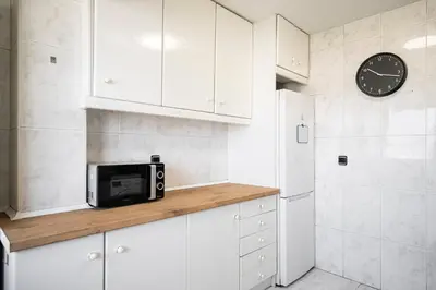 Una cocina o zona de cocina en MODERN AND BRIGHT APARTMENT Plaza Elíptica -MAGIN
