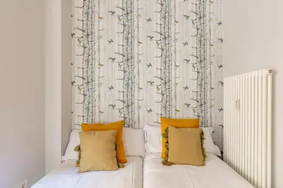 Cama o camas de una habitación en Heima Retiro Park-Ibiza