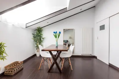 Plano de Charming Apartment Madrid 57 m² + Internet