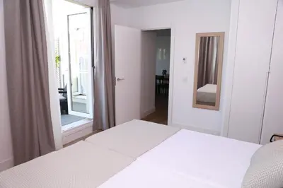 Cama o camas de una habitación en New Point Opera
