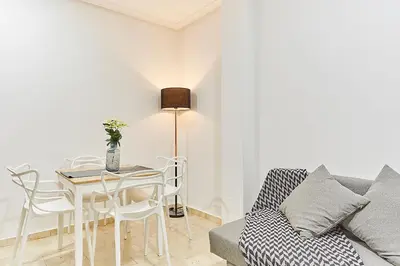 Zona de estar de LEEWAYS APARTMENT III in GRAN VÍA