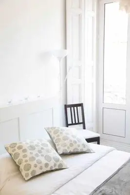 Cama o camas de una habitación en Un Fascinante Estudio En Madrid Centro