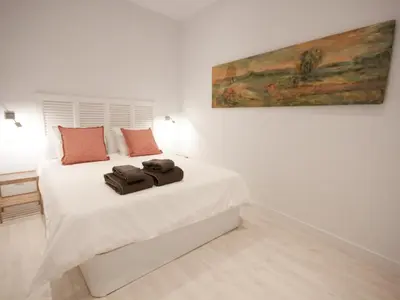 Cama o camas de una habitación en Apartamento con encanto en ópera