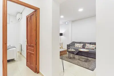 Zona de estar de LEEWAYS APARTMENT XX in GRAN VÍA