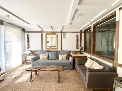 Zona de estar de Apartamentos Principe 7