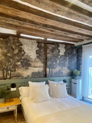 Cama o camas de una habitación en Apartamentos Principe 7