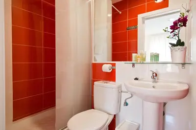 Un baño de Hostal Madrid Sol