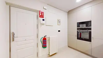 Una cocina o zona de cocina en Sol y El Madroño