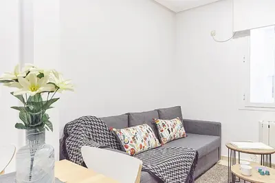 Zona de estar de LEEWAYS APARTMENT XXX in GRAN VÍA