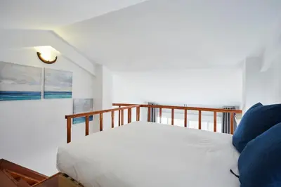 Cama o camas de una habitación en LEEWAYS LOFT XXVIII in GRAN VÍA