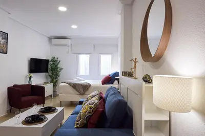 Zona de estar de LEEWAYS APARTMENT XXII in GRAN VÍA