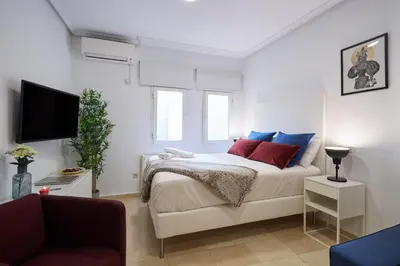 Zona de estar de LEEWAYS APARTMENT XXII in GRAN VÍA