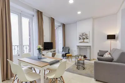 Zona de estar de LEEWAYS APARTMENT XII in GRAN VÍA