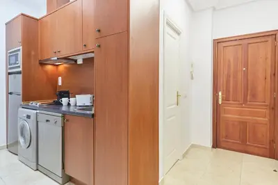 Una cocina o zona de cocina en LEEWAYS APARTMENT XII in GRAN VÍA