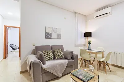 Zona de estar de LEEWAYS APARTMENT XIX in GRAN VÍA