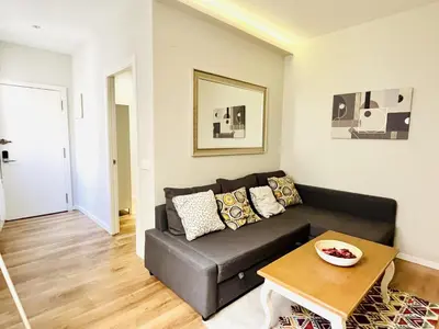Zona de estar de dPLACE To Be - Luxury Apartment in Historic Center