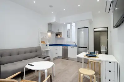 Una cocina o zona de cocina en We Madrid Casa Duque