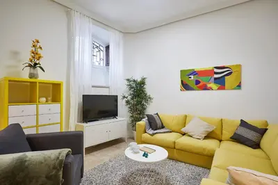 Zona de estar de LEEWAYS APARTMENT in ORIENTE