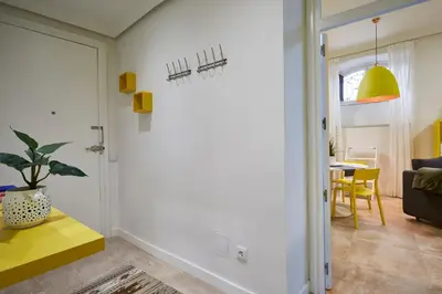 Zona de estar de LEEWAYS APARTMENT in ORIENTE