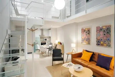 Zona de estar de HOMEABOUT RETIRO Apartment II