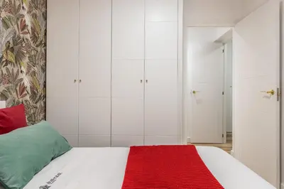 Cama o camas de una habitación en Waou Atocha I - Alquiler Corta Duración