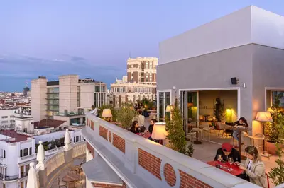 Un balcón o terraza de Room Mate Macarena, Madrid Gran Vía