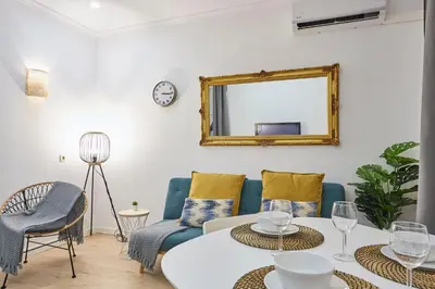 Zona de estar de LEEWAYS APARTMENT in SAN BERNARDO
