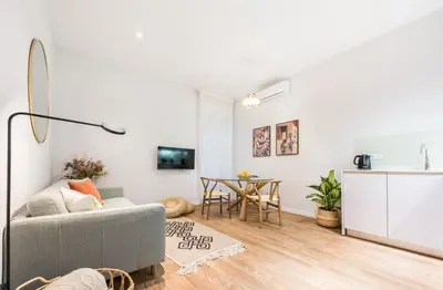 Zona de estar de NEW DESIGN APARTMENT BARRIO DE LAS LETRAS