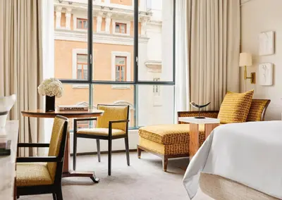 Zona de estar de Four Seasons Hotel Madrid