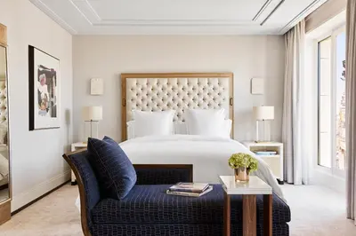 Cama o camas de una habitación en Four Seasons Hotel Madrid