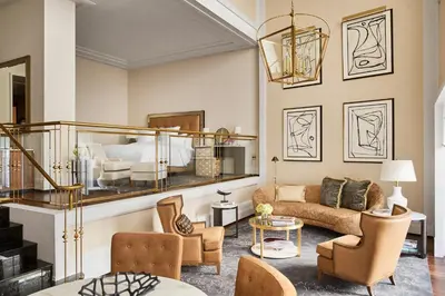 Zona de estar de Four Seasons Hotel Madrid