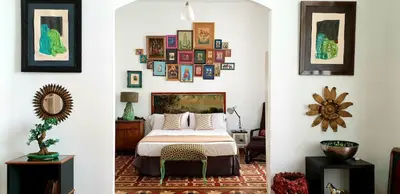 Cama o camas de una habitación en Homelike Chueca