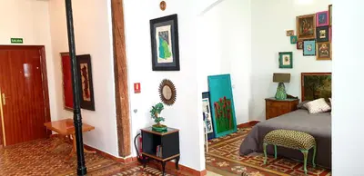 Cama o camas de una habitación en Homelike Chueca