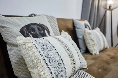 Cama o camas de una habitación en LEEWAYS APARTMENT XXV in GRAN VÍA