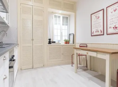 Una cocina o zona de cocina en Elegant 3-Bedroom Apartment in Exclusive Barrio Salamanca Stylish & Spacious
