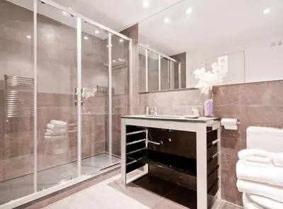 Un baño de Spacious Apartment in Argüelles, Madrid