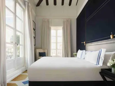 Cama o camas de una habitación en Only YOU Boutique Hotel Madrid