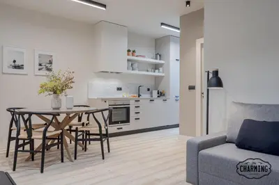 Una cocina o zona de cocina en Retiro Chic - Apartamento de 1 dormitorio