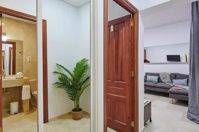 Un baño de LEEWAYS APARTMENT in GRAN VÍA XIV