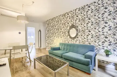 Zona de estar de Dobo Madrid Ventas