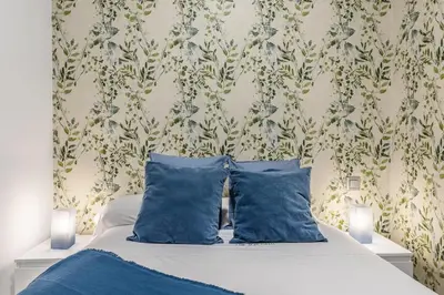 Cama o camas de una habitación en Waou Malasaña II - Alquiler Corta Duración