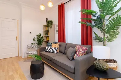 Zona de estar de Palacio Premium Stay
