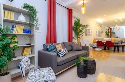 Zona de estar de Palacio Premium Stay