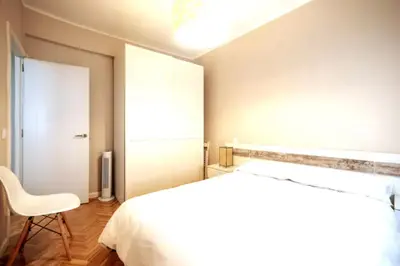 Cama o camas de una habitación en MyHouseSpain - Superb apartment close to Madrid City Center