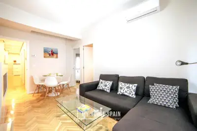 Zona de estar de MyHouseSpain - Superb apartment close to Madrid City Center