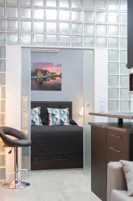 Zona de estar de Gran Vía Apartment