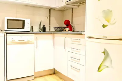 Una cocina o zona de cocina en Gran Via Alaia Seasonal Living