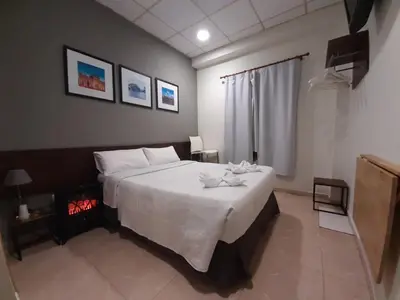 Cama o camas de una habitación en CH Murallas II