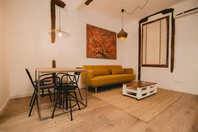 Zona de estar de CHARMING DESIGN APARTMENT REINA SOFIA